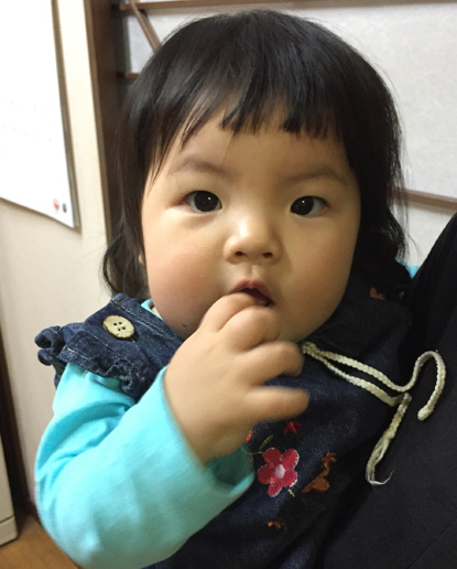 心晴　宮参り